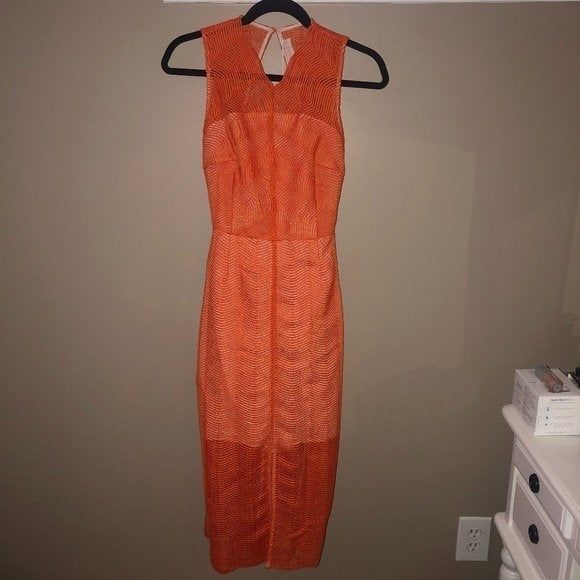 KEEPSAKE the Label -Tangerine Midi Dress - Picture 1 of 5